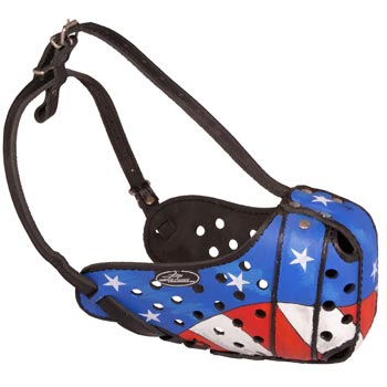 Dog Muzzle Leather for Agitation Work