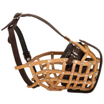 Basket Dog Muzzle for Military and Police Work