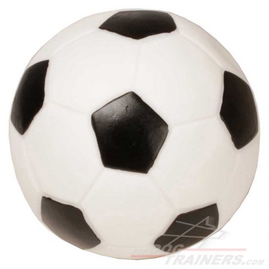 "Sound Soccer" Dog Ball for Playing and Training - 9 cm