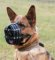 Walking and Training Leather Cage Dog Muzzle